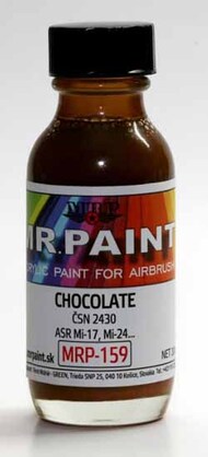  MRP/Mr Paint  NoScale MRP159 - Chocolate - CSN 2430 30ml (for Airbrush only) MRP159