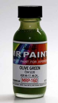  MRP/Mr Paint  NoScale MRP160 - Olive Green - CSN 5220 30ml (for Airbrush only) MRP160