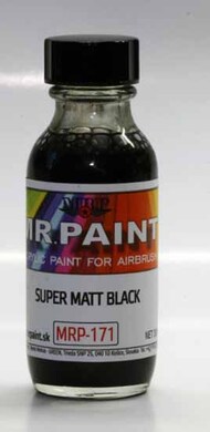 MRP171 - Super Matt Black 30ml (for Airbrush only) #MRP171