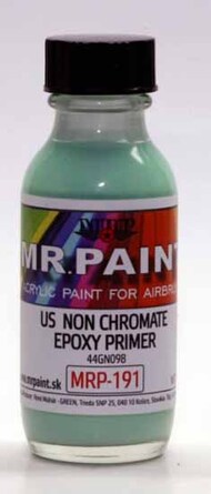  MRP/Mr Paint  NoScale MRP191 - US Non Chromate Epoxy Primer - 44GN098 30ml (for Airbrush only) MRP191