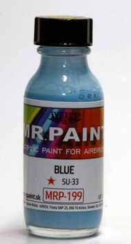  MRP/Mr Paint  NoScale MRP199 - Blue Su-33 Russian AF 30ml (for Airbrush only) MRP199
