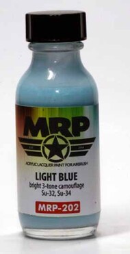  MRP/Mr Paint  NoScale MRP202 - Light Blue Su-34 (bright 3-tone camo) 30ml (for Airbrush only) MRP202