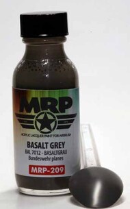  MRP/Mr Paint  NoScale MRP209 - Basalt Grey Ral 7012 Basaltgrau 30ml (for Airbrush only) MRP209