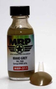  MRP/Mr Paint  NoScale MRP211 - Khaki Grey RAL 7008 30ml (for Airbrush only) MRP211