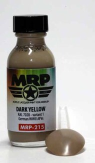 MRP215 - Dark Yellow RAL 7028 (variant 1) 30ml (for Airbrush only) #MRP215