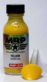  MRP/Mr Paint  NoScale MRP224 - Yellow Modern Swedish AF 30ml (for Airbrush only) MRP224