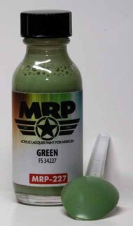  MRP/Mr Paint  NoScale MRP227 - Green FS 34227 - Israeli AF 30ml (for Airbrush only) MRP227