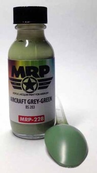  MRP/Mr Paint  NoScale MRP228 - Aircraft Grey-Green BS283 30ml (for Airbrush only) MRP228