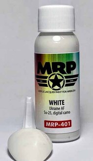  MRP/Mr Paint  NoScale White [Ukraine AF Su-25 Digital Camo] 30ml (for Airbrush only) MRP401