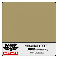  MRP/Mr Paint  NoScale Nakajima Cockpit Color Aged 30ml (for Airbrush only) MRP414