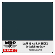  MRP/Mr Paint  NoScale IJAAF #3 Hai Ran Shoku (Cockpit Blue-Grey) 30ml (for Airbrush only) MRP417