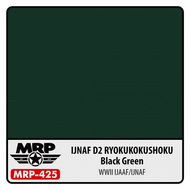  MRP/Mr Paint  NoScale IJNAF D2 Ryokukokushoku (Black Green) 30ml (for Airbrush only) MRP425