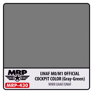  MRP/Mr Paint  NoScale IJNAF M0/M1 Official Cockpit Color (Gray Green) 30ml (for Airbrush only) MRP430