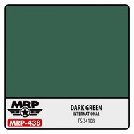  MRP/Mr Paint  NoScale Dark Green International FS34108 30ml (for Airbrush only) MRP438