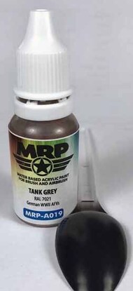  MRP/Mr Paint  NoScale Tank Grey (RAL 7021) 17ml MRPA019A