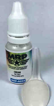 Aqua Paint Line - Cream (RAL 9001) 17ml MRPA023A-(UP)