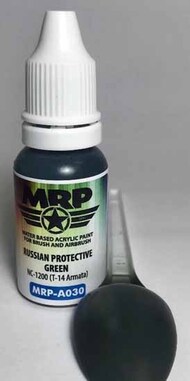  MRP/Mr Paint  NoScale Russian Protective Green NC-1200 17ml MRPA030A