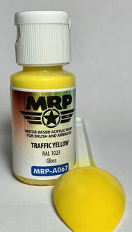 Aqua Paint Line - Traffic Yellow - Gloss (RAL 1023) 17ml #MRPA067A-(UP)