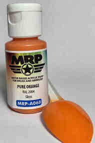 Aqua Paint Line - Pure Orange - Gloss (RAL 2004) 17ml #MRPA068A-(UP)