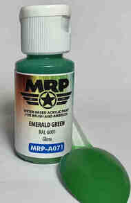Aqua Paint Line - Emerald Green - Gloss (RAL 6001) 17ml #MRPA071A-(UP)