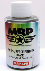  MRP/Mr Paint  NoScale Fine Surface Primer - Black 50ml (for Airbrush only) MRPLPB