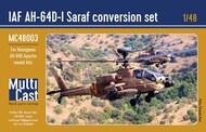  Multicast  1/48 IAF Boeing/Hughes AH-64D-I 'SARAF' conversion set MC-48003