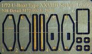  NH Detail  1/72 Type XXVIIB U-Boat Seehund (late) (designed to be used with ICM kits) NHM72002