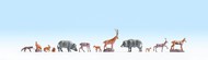  NOCH  HO Forest Animals (12 different) NOC15745