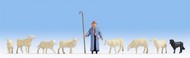  NOCH  HO Sheep (7), Shepherd & Dog* NOC15748