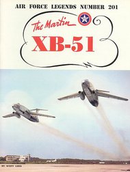  Ginter Books  Books Air Force Legends: Martin XB51 OUT OF STOCK IN US, HIGHER PRICED SOURCED IN EUROPE GIN201