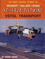 Air Force Legends: Vought/Hiller/Ryan XC142A Tiltwing VSTOL Transport #GIN213