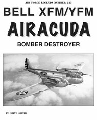  Ginter Books  Books Air Force Legends: Bell XFM / YFM Airacuda Bomber Destroyer OUT OF STOCK IN US, HIGHER PRICED SOURCED IN EUROPE GIN225