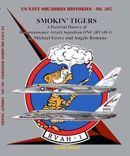 Ginter Books  Books Smokin' Tigers: A Pictorial History of Reconnaissance Attack Squadron ONE (RVAH-1) GIN307