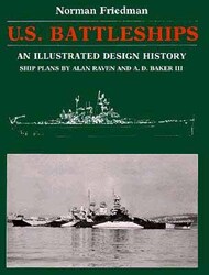  Naval Institute Press  Books Collectable - US Battleships, and Illustrated Design History NIP7151