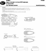  New Ware  1/48 Douglas A-1J Skyraider EXPERT (designed to be used with Tamiya kits) NWAM0172