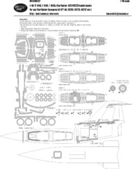  New Ware  1/48 Lockheed TF-104G Starfighter, Lockheed F-104D/DJ Starfighter ADVANCED (designed to be used with Hasegawa kits)* NWAM0247
