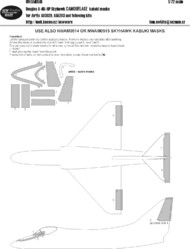  New Ware  1/72 Douglas A-4B/A-4P Skyhawk CAMOUFLAGE kabuki masks NWAM0516