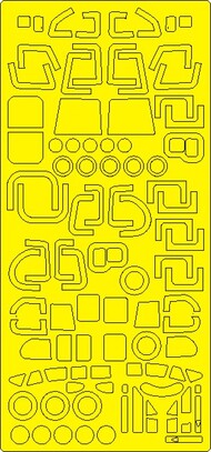 Sikorski H-19A Chickasaw ADVANCED wheels and canopy frame paint masks NWAM1265