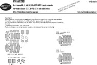  New Ware  1/48 Hawker Hurricane Mk.I/Mk.IC/Mk.IID EXPERT kabuki masks NWAM1293