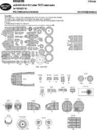 Junkers Ju.88 WWII USAAF/RAF bomber BASIC kabuki masks #NWAM1295