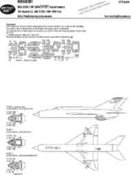 MiG-21BIS/MiG-21MF/MiG-21MFN EXPERT kabuki masks #NWAM1301