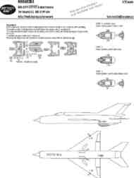 Mikoyan MiG-21PF EXPERT kabuki masks #NWAM1304