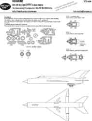 Mikoyan MiG-21F-13(S106) EXPERT kabuki masks #NWAM1307