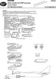 Sepecat Jaguar GR.1/GR.1A EXPERT series Kabuki tape wheels and canopy frames paint masks #NWAM1309