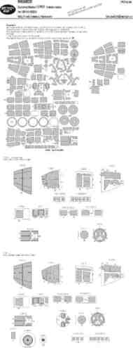 Captured Heinkel He.111H-20 EXPERT kabuki masks #NWAM1311