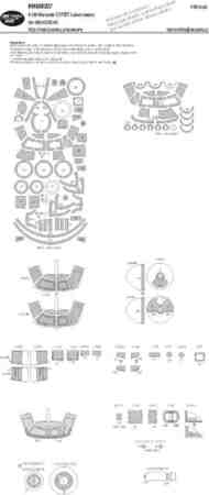 Martin B-26G Marauder EXPERT kabuki masks #NWAM1327