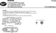 McDonnell F-4B Phantom II BASIC kabuki masks #NWAM1328