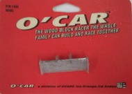  O'CAR  NoScale Racer Wing Metal Parts for Woodblock Racers (D)<!-- _Disc_ -->* OCA1406