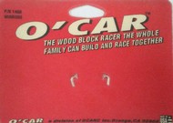  O'CAR  NoScale Mirror, Side (Pair) Metal Parts for Woodblock Racers (D)<!-- _Disc_ -->* OCA1408