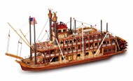  Occre  1/80 Spirit of Mississippi 18th-19th Century Paddler-Wheeler River Boat w/Removable Side (Advanced Level)* OCC14003
